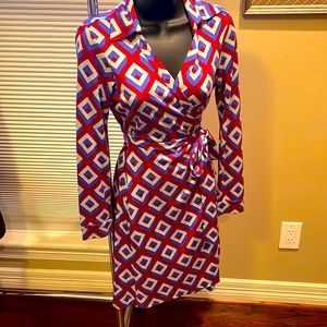 DVF Diane Von Furstenberg Classic Wrap Dress